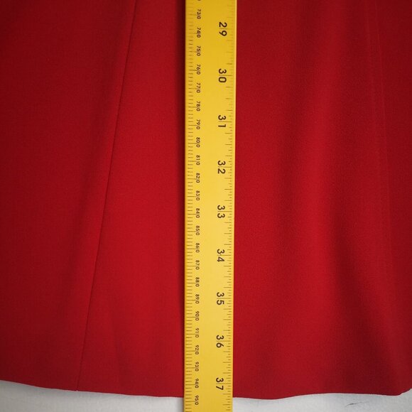 Tommy Hilfiger Ladies Size 4 Red Fit & Flare Sleeveless Dress - Picture 9 of 9